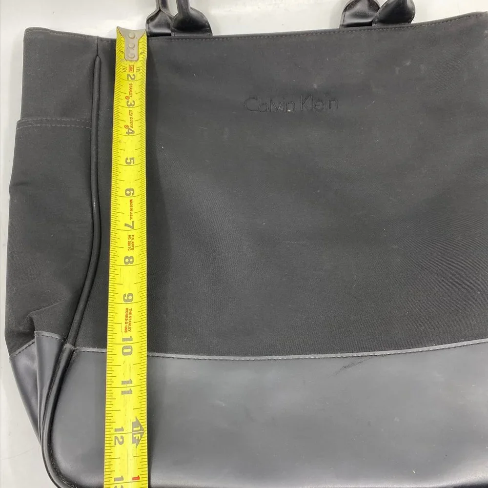 Calvin Klein Black Large Fabric Shoulder Bag - Picture 5 of 10
